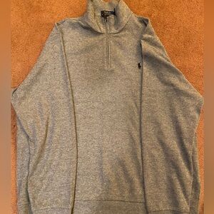 Ralph Lauren Polo Heathered Gray Sweater